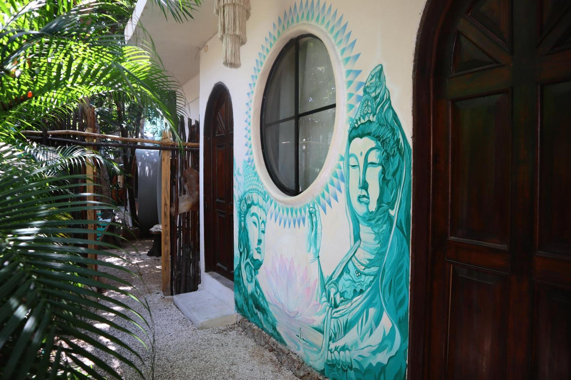 Hostal Mulut Tulum Bagian luar foto