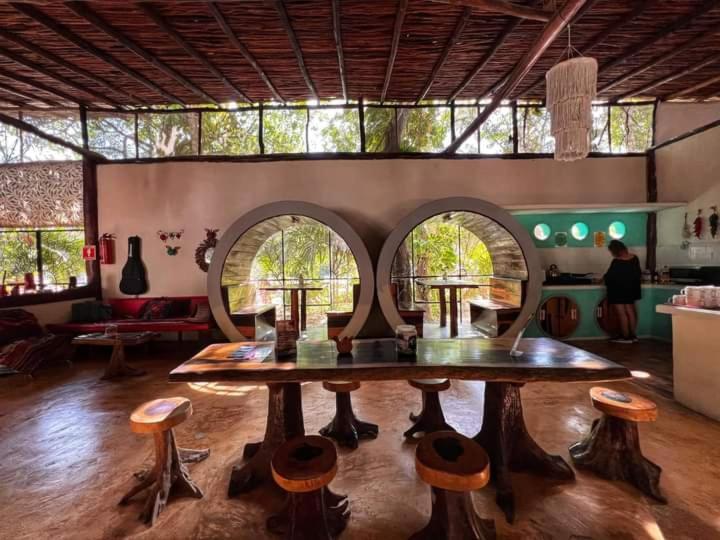 Hostal Mulut Tulum Bagian luar foto
