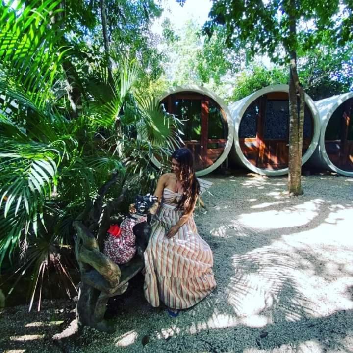 Hostal Mulut Tulum Bagian luar foto