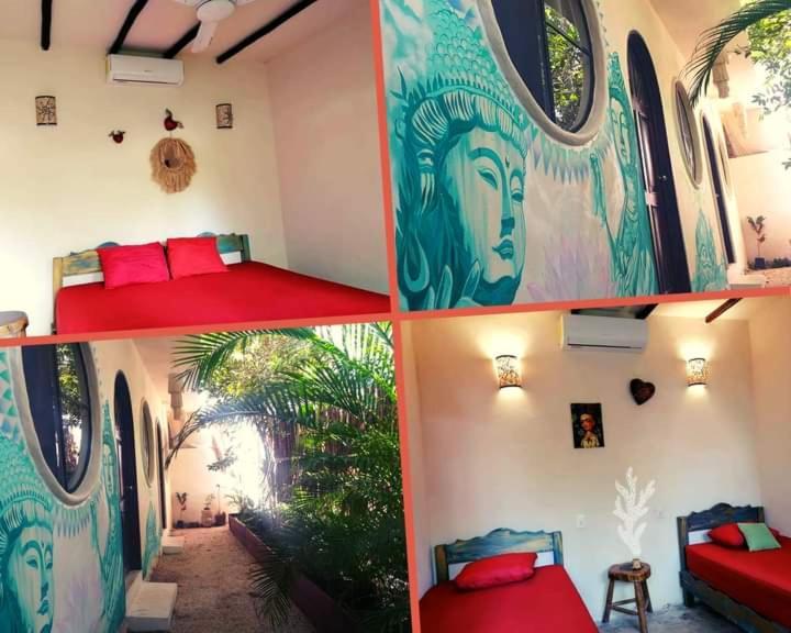 Hostal Mulut Tulum Bagian luar foto